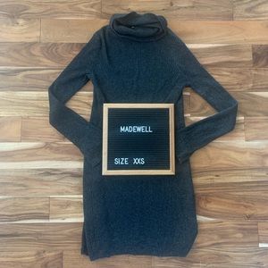 Madewell Cowl Neck Sweater Dress